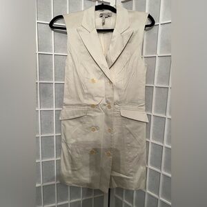 BCBG Generation Cloud Cream Vest Shirt Dress